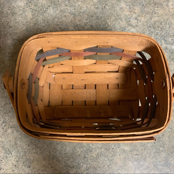 LONGABERGER VINTAGE BASKET (O) - Picture 2 of 4